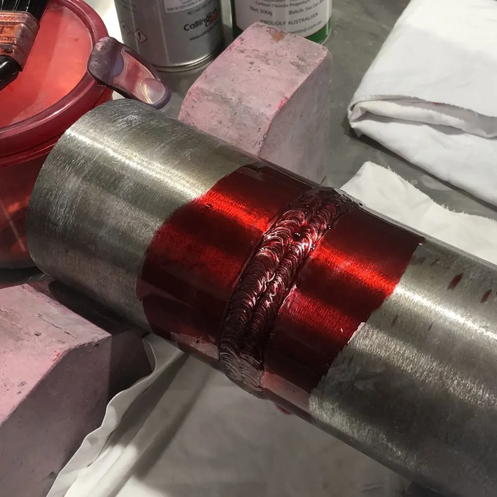 Magnetic-particle-examination